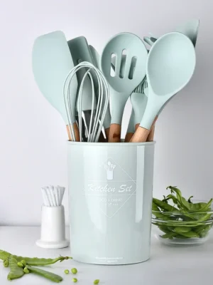 Set d’ustensiles de cuisine en silicone (5 pièces)